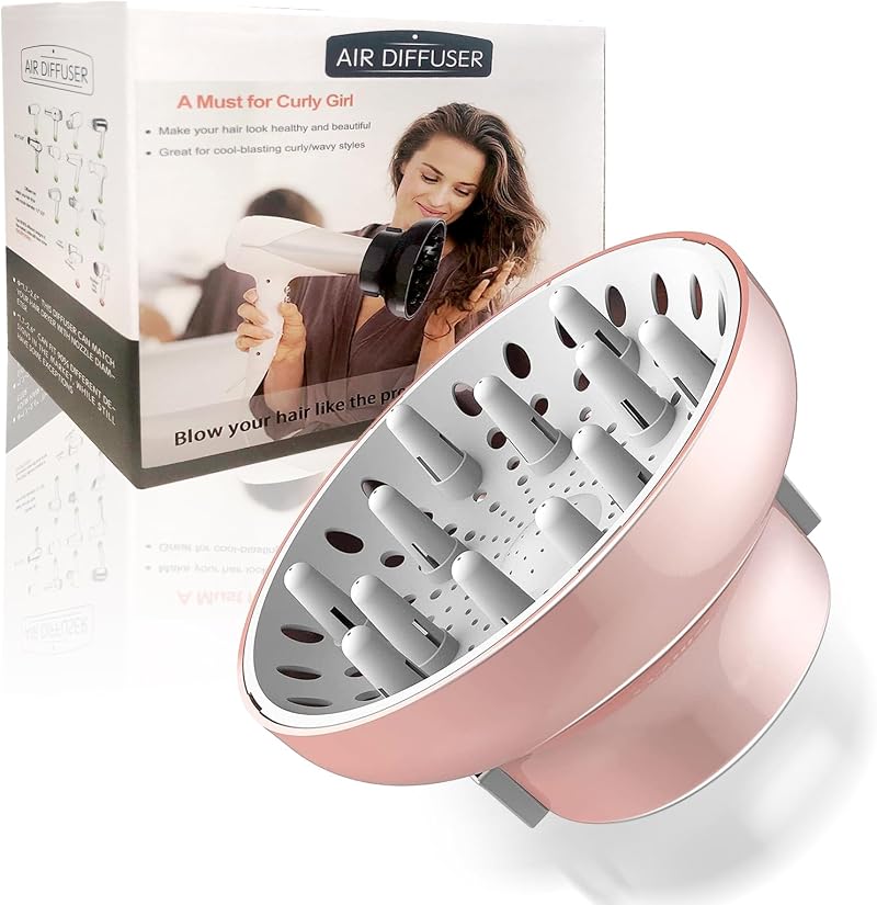 Polly Online Universal Hair Dryer Diffuser Attachment 4.3-6.5CM Fits Most