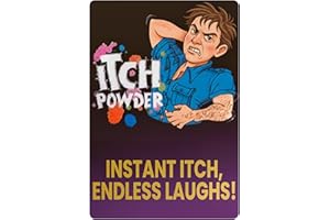 Vaulted Skulls & Co Itch Powder | Classic Itch Packet | Itching Powder | Gag Itching Powders | Classic Prank Gag Gifts | Funny Tingle Prank | 1 Pack