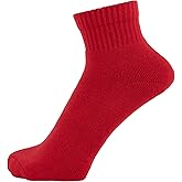 ZAKIRA Finest Combed Cotton Terry Lined Athletic Sports Ankle Trainer Socks for Men, Women