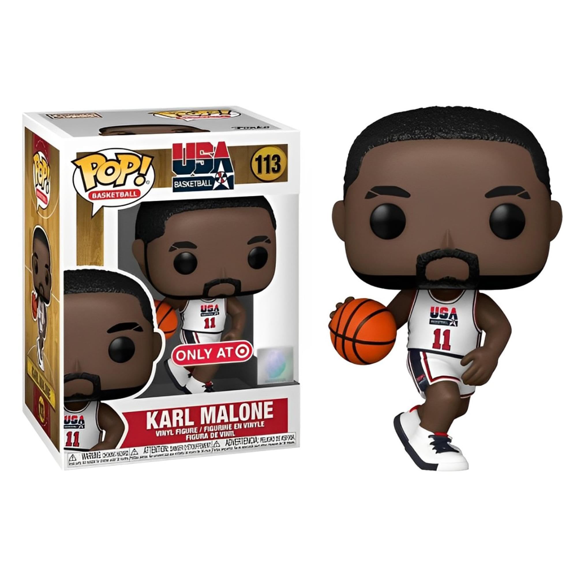 POP Team USA 1992 - Karl Malone (White) Vinyl Figure