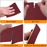 SIQUK 320 Grit Sandpaper Roll 5m x 93mm Aluminum Oxide for Woodwork Automotive view 5