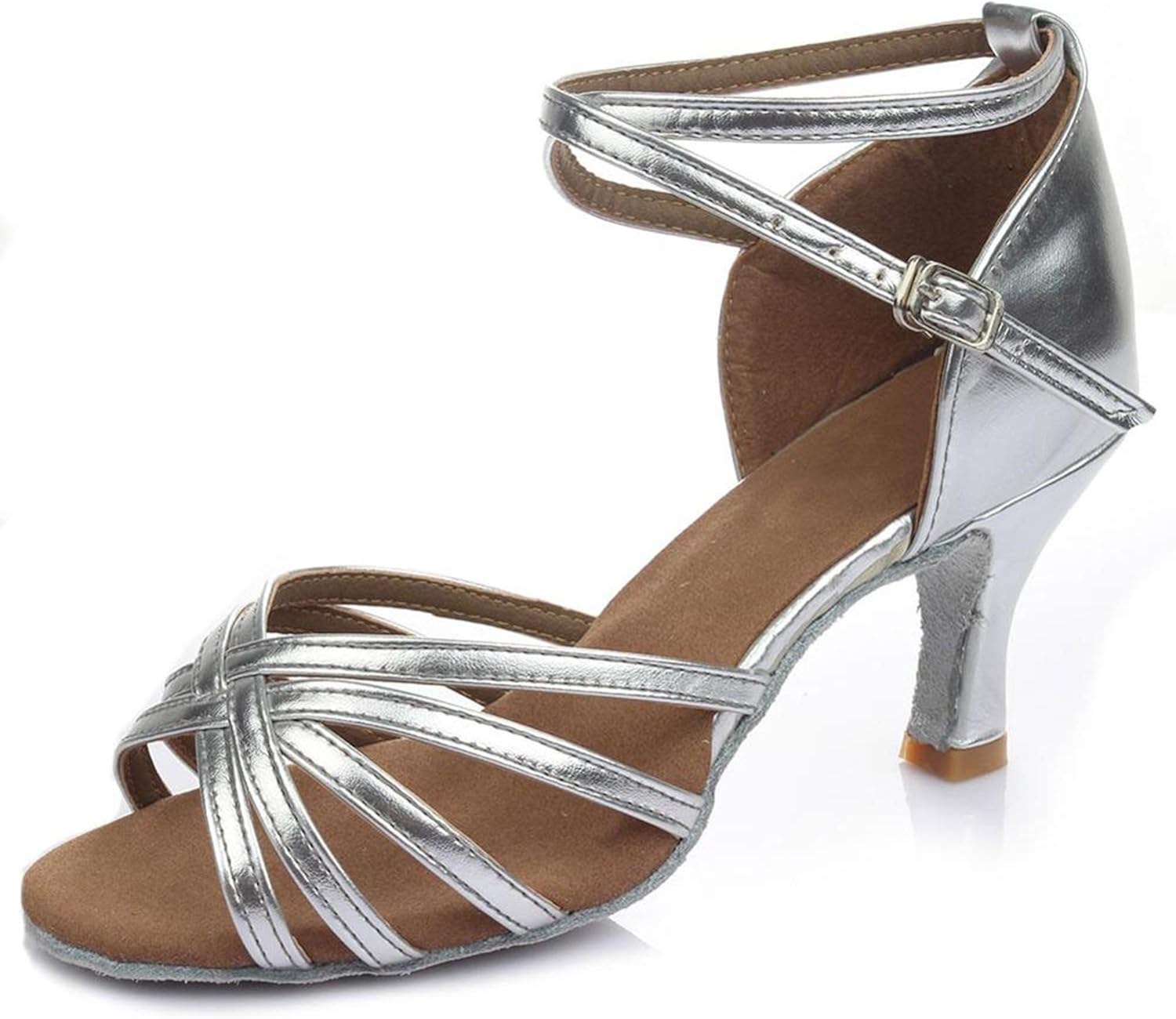 silver dance shoes ladies