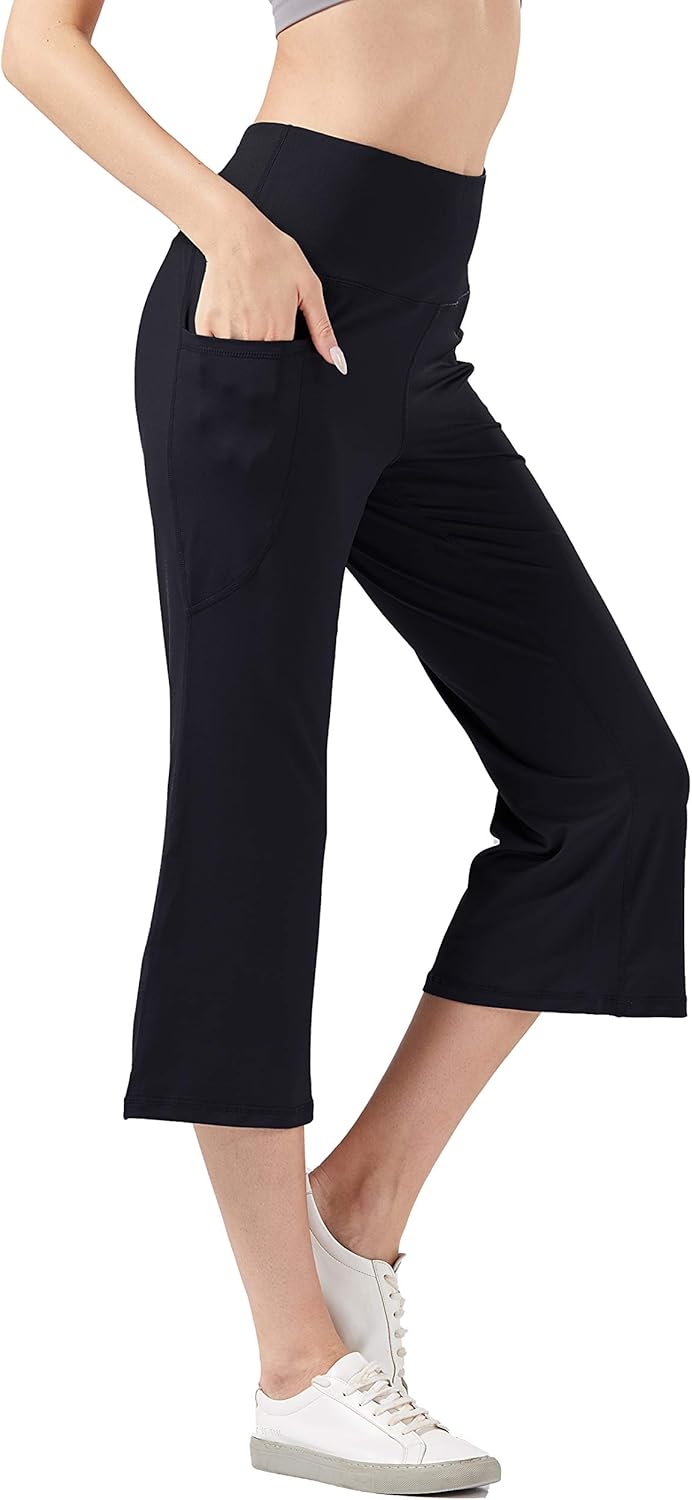 bootcut capri yoga pants