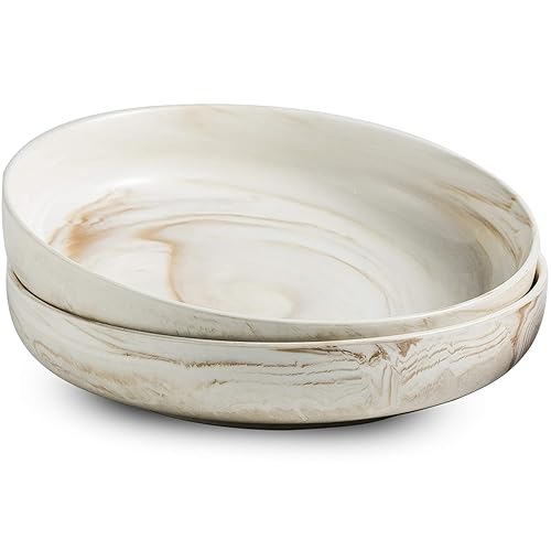 YHOSSEUN Ceramic Salad Bowl,10-inch Porcelain Serving Bowls for