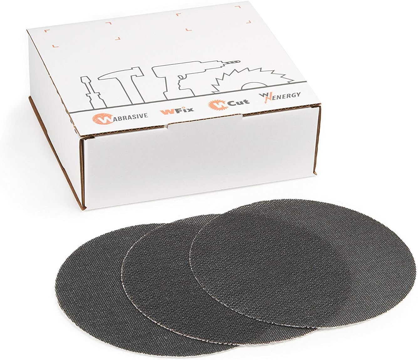 15 Sanders Hook & Loop Sanding Discs for Long-Neck Sanders and Giraffes – ø 225 mm – Grit 80/100/120 5 Pack