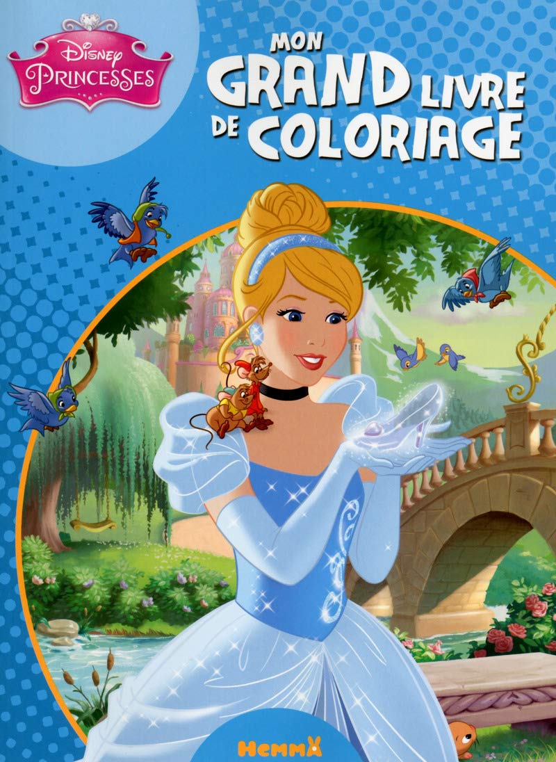 Disney Princesses Mon Grand Livre De Coloriage French Edition Collectif Amazon Com Books