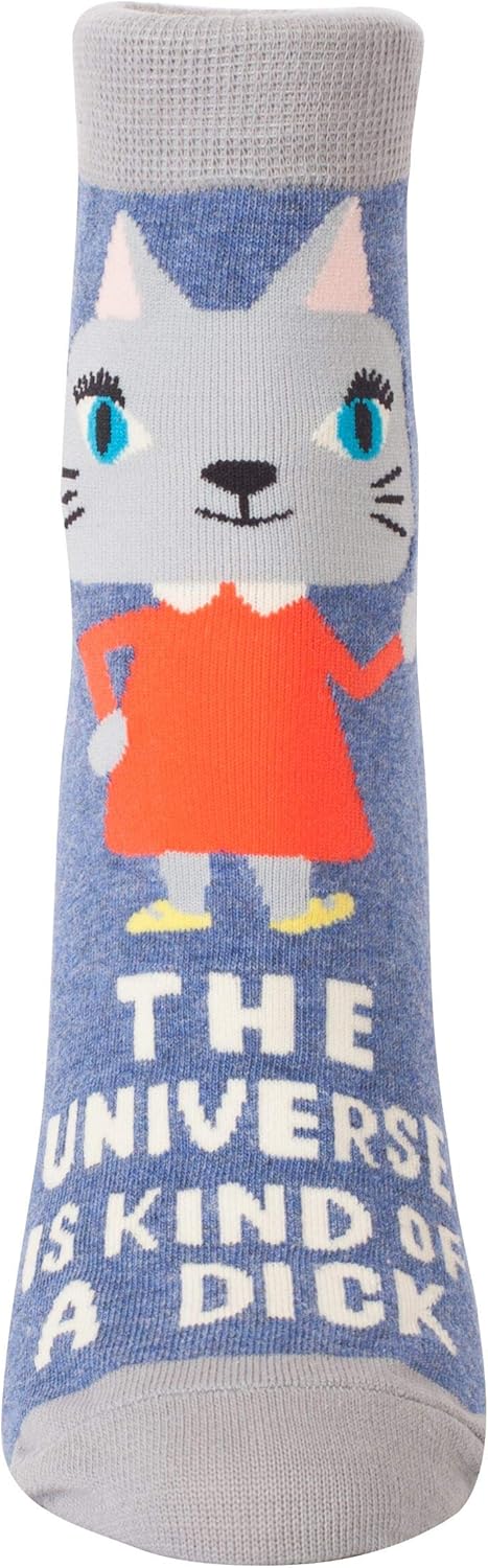 Blue Q Socks, Women's Ankle, Super F--king Awesome, Women's Shoe Size 5-10: Clothing