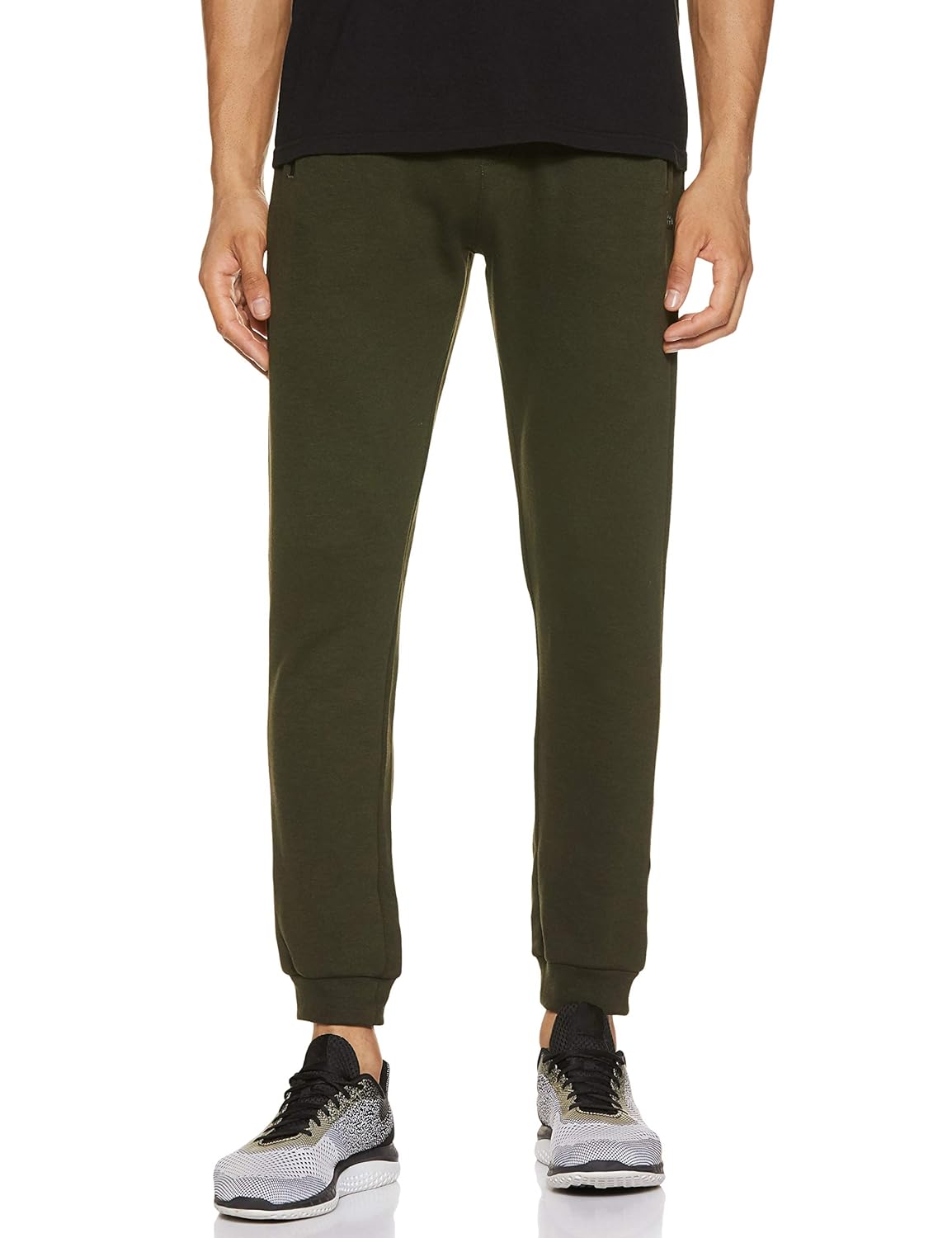 Buy Ajile By Pantaloons Men's Track Pants (110059406_Olive_Large) at