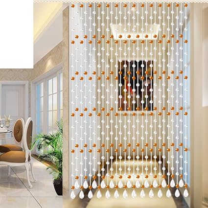 Amazon Com Liuyanli Feng Shui Bead Curtain Crystal Bead Door