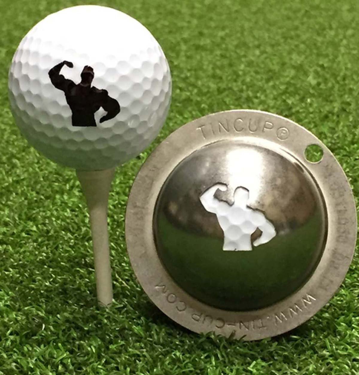 Tin Cup Big Hitter Golf Ball Custom Marker Alignment Tool