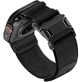 Bandletic Magnetic Bands Compatible with Apple Watch Ultra 3/Ultra Band 49mm, Breathable Nylon Gifts Strap with Magnetic Clasp for iWatch Bands men Series 11 10 46mm, 9/8/7 45mm, SE3/6/5/4 44mm, 3/2/1 42mm