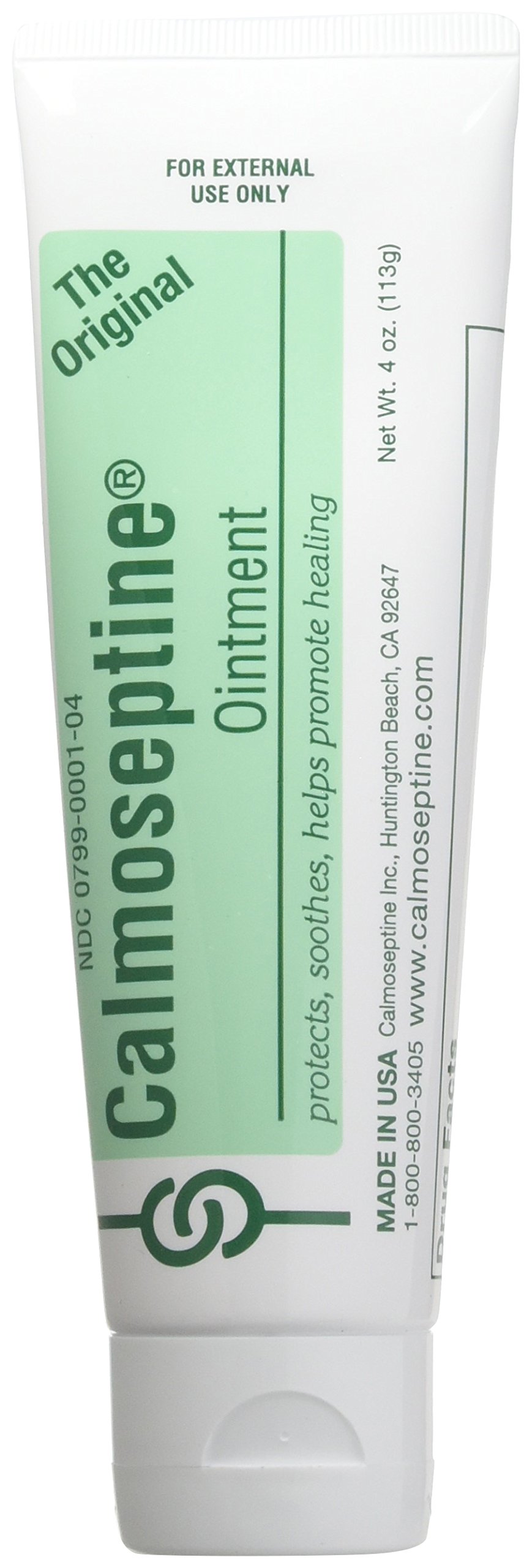 Photo 1 of Calmoseptine Ointment Tube, Soothes Skin Irritations - 4 Oz (Pack of 3)