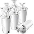 OB03 Replacement Filter for Brita Pitchers and Dispensers Filters, Britta Filter Compatible with Brita® Standard Water Filter OB03, Classic 35557, Mavea 107007, Pitchers Grand Lake Capri Wave LUXRILIX