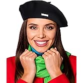 Nawati Wool French Berets for Women, Solid Color Beret Hats for Women Girls Lady, Casual and Chic Vintage Painters Hat