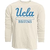 Blue 84 NCAA Unisex-Adult NCAA Officially Licensed Long Sleeve T-Shirt Ivory Dyed Ringspun