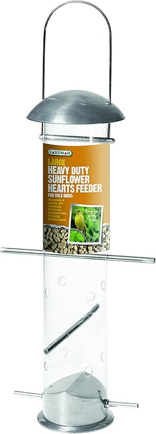Gardman A04255 Large Heavy Duty Sunflower Hearts Feeder Amazon Co