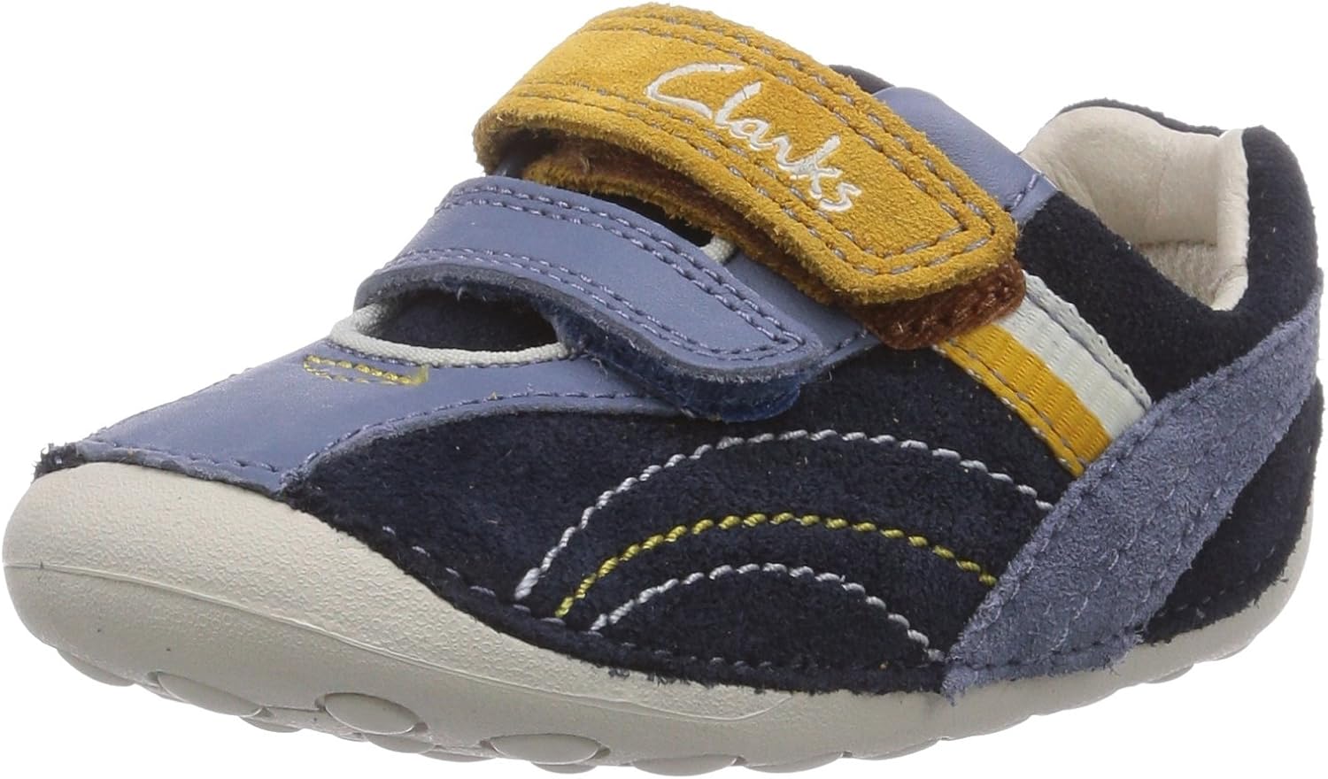 clarks baby crawling shoes