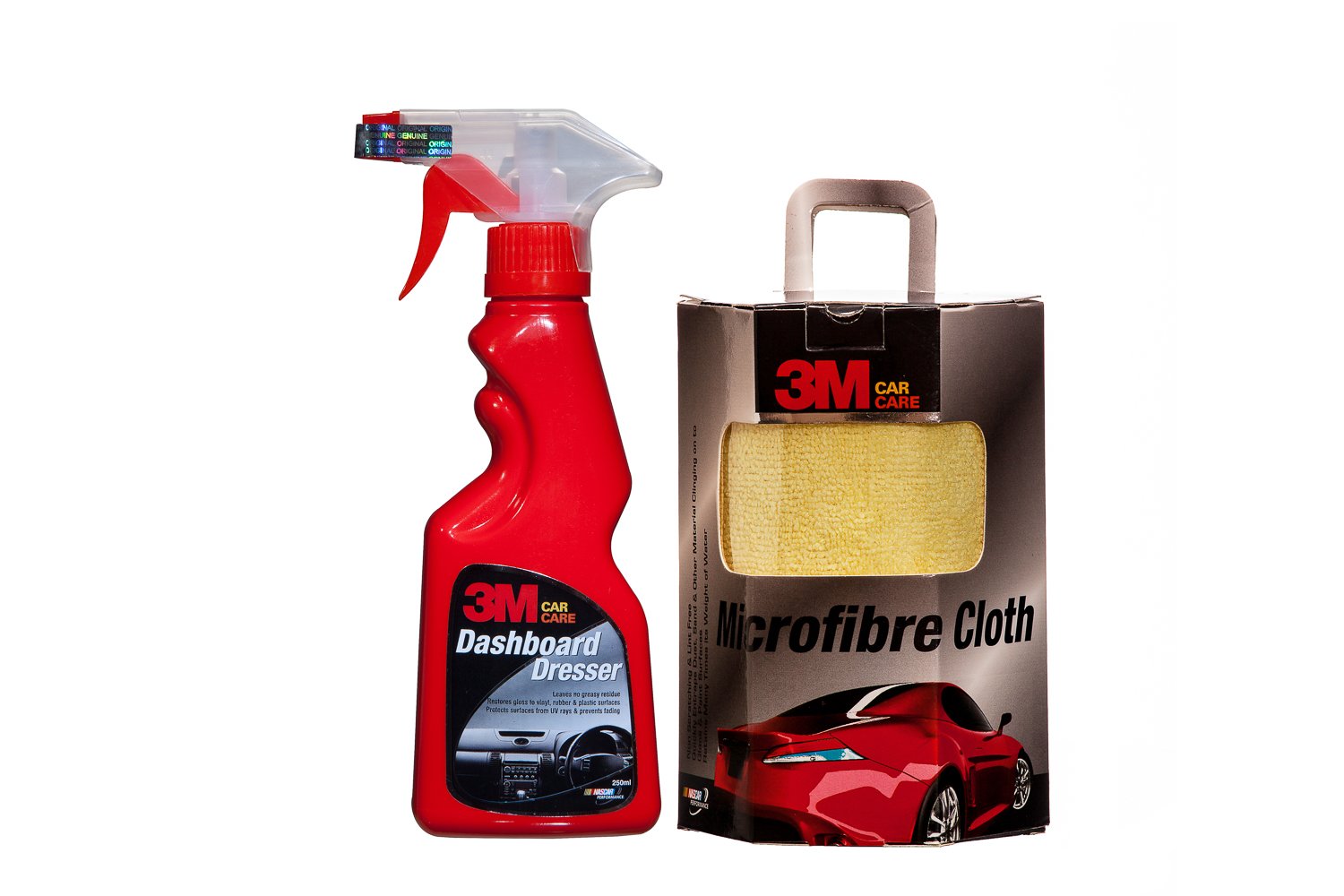 3M Combo of AS Dashboard Dresser (250 ml) and Cloth Amazon.in Car