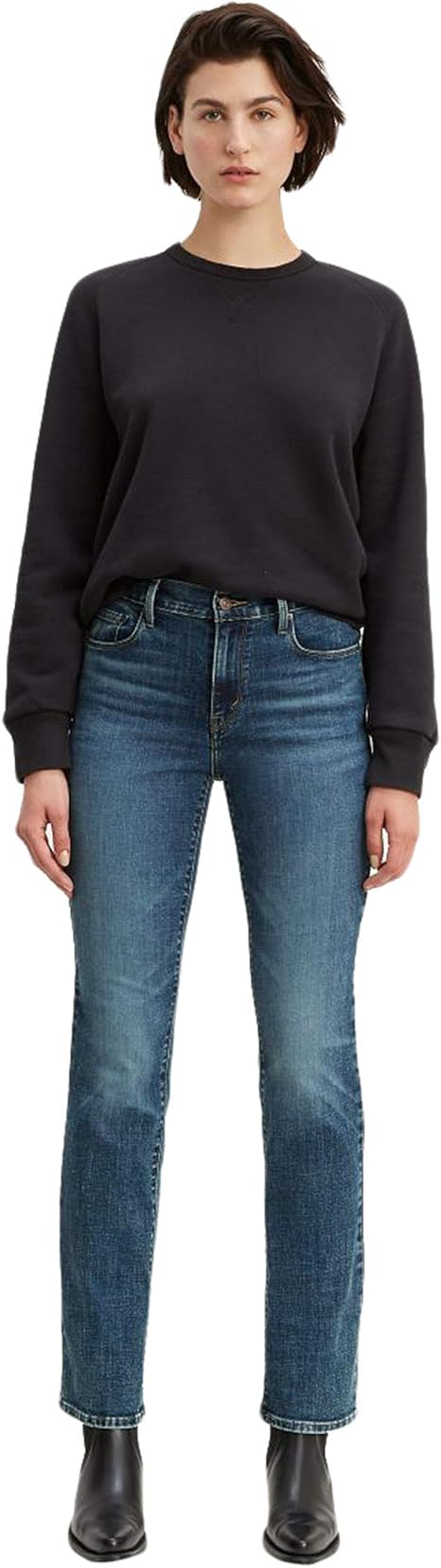 Amazon Co Jp Levi S リーバイス ボトムス サイズ 2 26 Xm デニムパンツ 505 Straight Maui Rays レディース 並行輸入品 服 ファッション小物