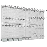 WALMANN Metal Pegboard Kit with Accessories for
