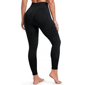 Loodion 3D Cellulite Leggings for Women, High Waisted Anti Cellulite Compression, Butt Lifting Tummy Control Yoga Pants