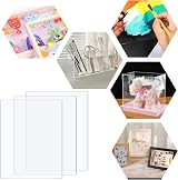 Taiyeestar 10 Pcs Clear Acrylic Sheets 2mm Thick 10x15 cm Plexiglass view 6