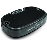 Power Plate Personal Vibration Plate Exercise Machine | With Resistance Bands and Remote Control, High or Low at 35 Hz, Non-Slip, Space Saving for Home Fitness, 264 lb Capacity