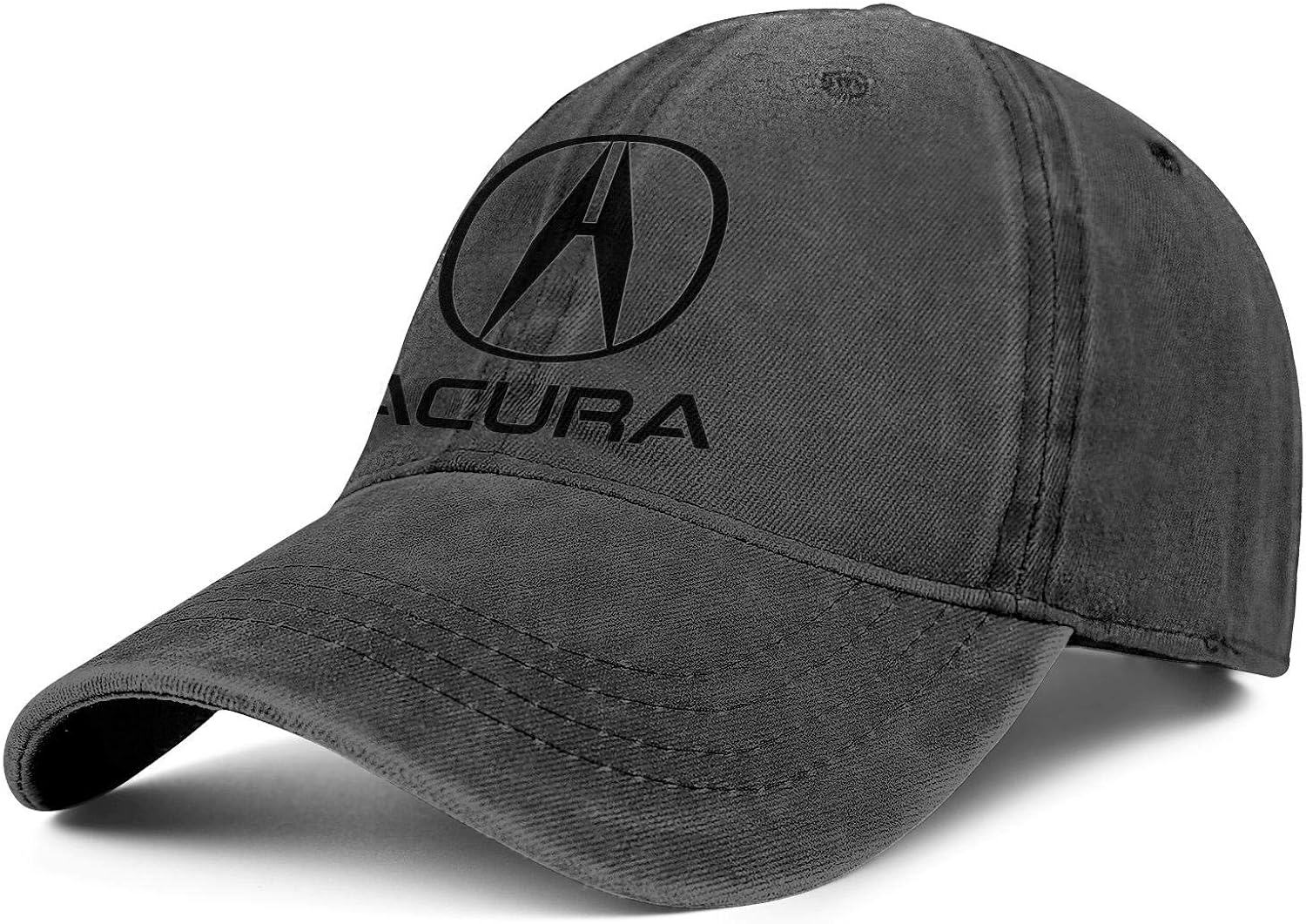 Amazon.com: Womens Men Black Snapback Dad Cap Acura-Symbol-Logo