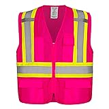 KAYGO Safety Vest with Pockets - High Visibility