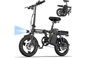 INSDRGN Electric Bike for Adults,14" Folding Adult E Bike with 500W Motor,20 mph,28 Miles Range,Advanced 9-Point Suspension & Dual Disc Brake,Removable Battery,UL 2849 Certified