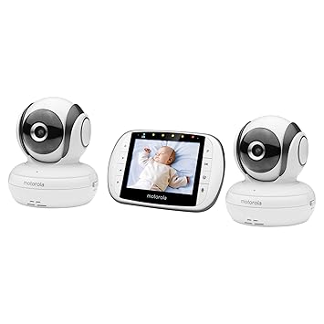 motorola mbp36s twin camera video baby monitor