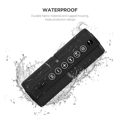 Sbode Bluetooth Speakers Portable Waterproof Outdoor Wireless