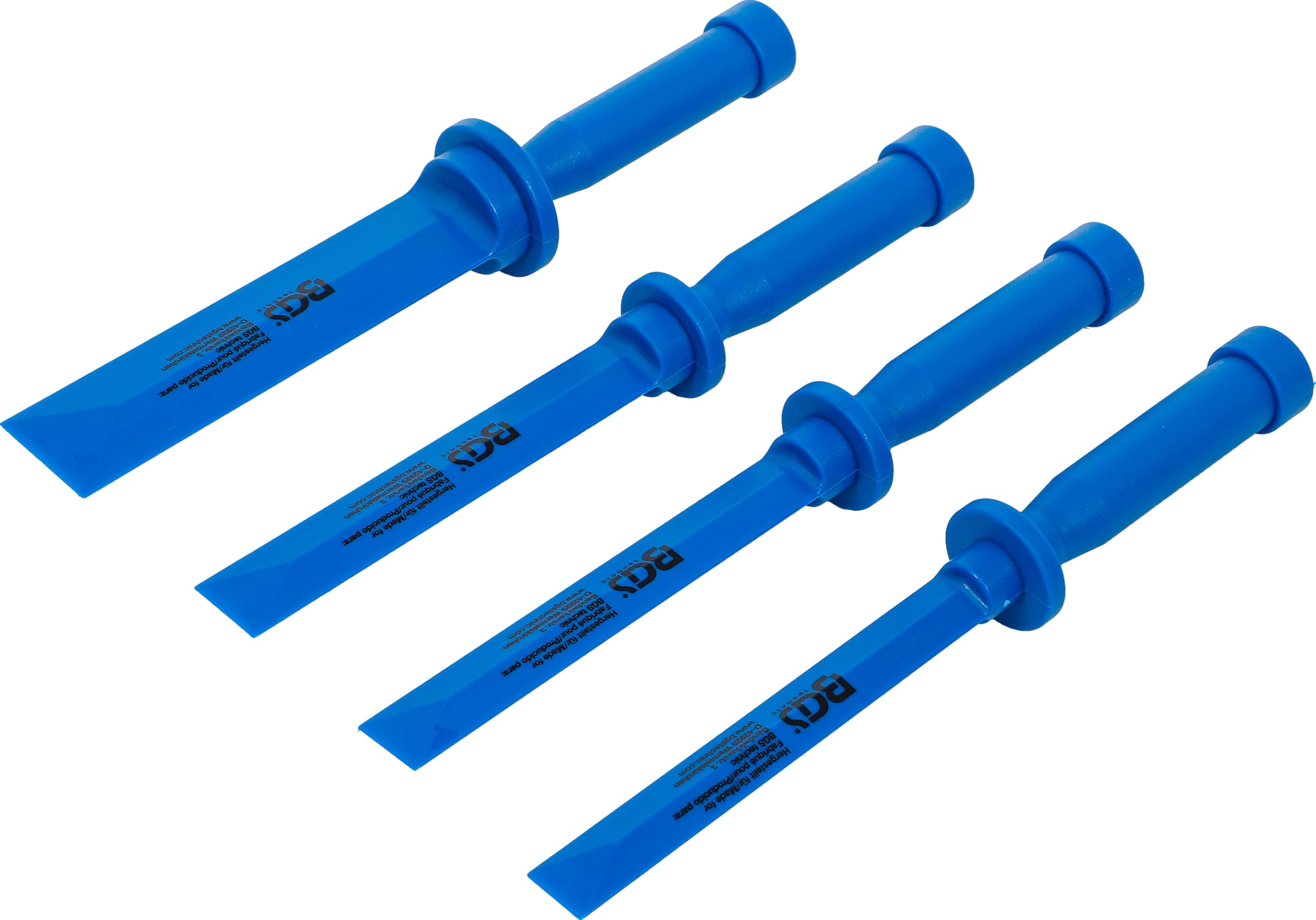 BGS 366 | Plastic Scraper Set | 19 - 22 - 25 - 38 mm wide | 4 pcs.