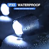 mafi ti Headlights for Shoes 2Pcs LED IPX5 Rechargeable 20m Beam view 3
