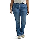 Lee Womens Plus-Size Flex Motion Regular Fit Bootcut Jean