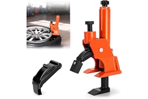 KAKO Tire Bead Breaker Tool for 38"-42" Tires, Hub-Safe Manual Tire Bead Breaker with Rubber Pad, Heavy Duty Tire Temoval Tool for ATVs, UTVs, Tractors, Trucks, Cars Tire Changer