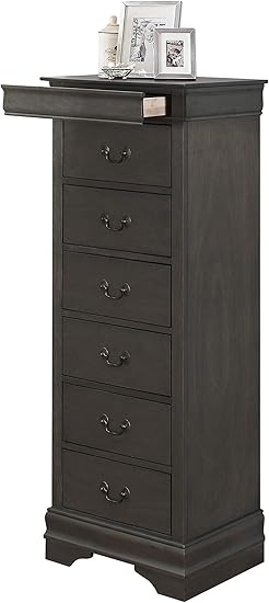 Amazon Com Modern Louis Philippe Lingerie Chest With Hidden