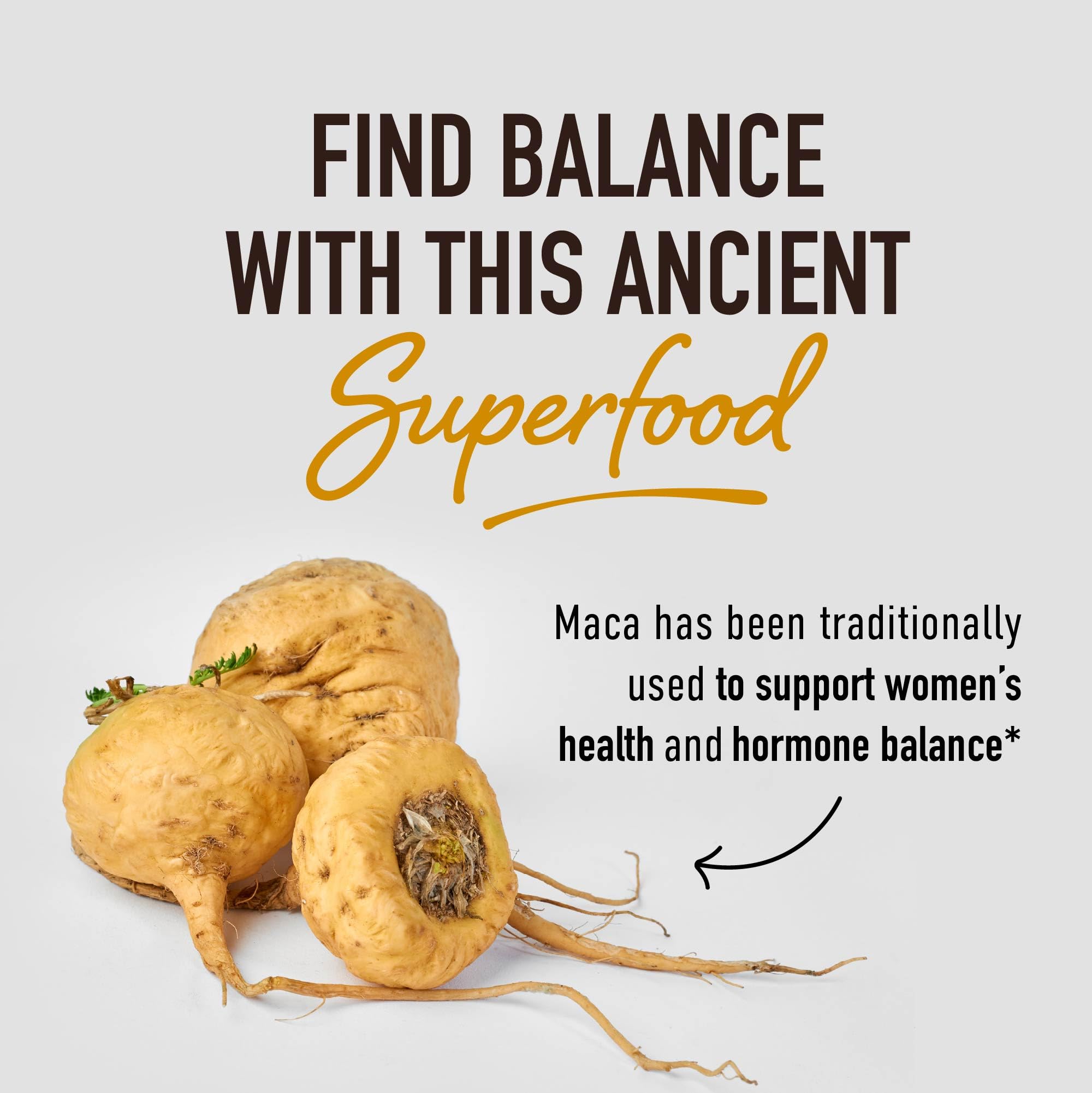 Maca Root Liquid Drops for Organic Energy Support for Women & Men | 2 Fluid Ounces | Support Hormone Balance, Mood, Energy & Fitness | Organic Maca Root for Women & Men | 4-Month Supply, 120 Servings
