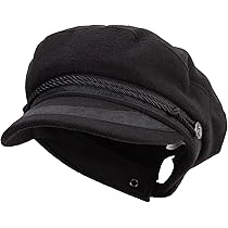 Amazon.com: Kid's Traditional Sailor Hat - Black OSFM