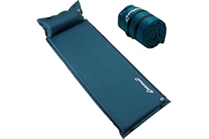 Clostnature Self Inflating Sleeping Pad for Camping - 1.5/2/3 inch Camping Pad, Lightweight Inflatable Camping Mattress Pad, Insulated Foam Sleeping Mat for Backpacking, Tent, Hammock