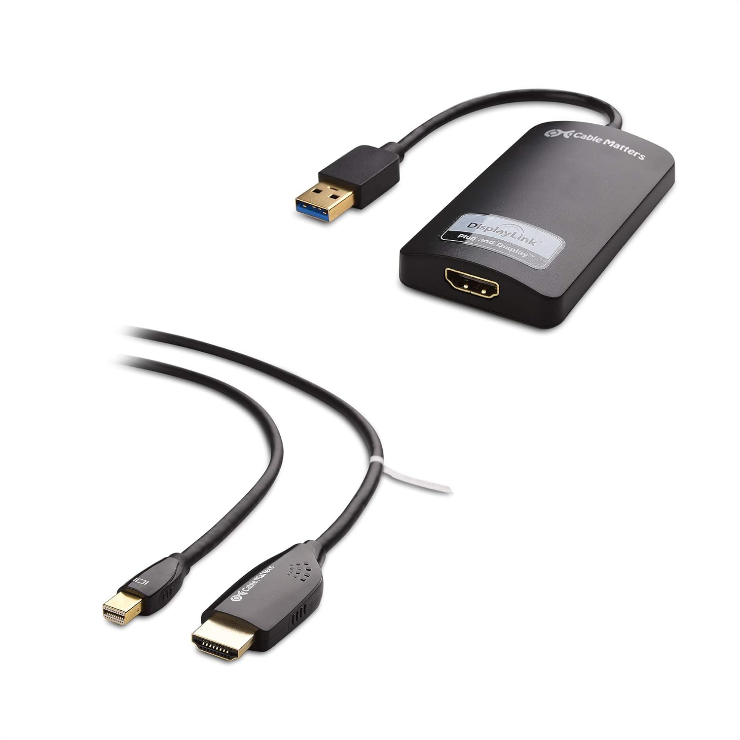 Cable Matters SuperSpeed USB 3.0 to HDMI Adapter (USB to
