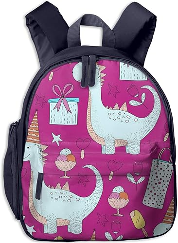 Amazon ハッピーバースデーラマ 子供のプリントバックパック サッチェル 収納ポーチ 多ポケット スポーツカバン ショルダーバッグ 多機能 リュックサック 防水 軽量 大容量 シューズ バッグ