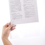 D.RECT Document Sleeves 80 µm A4 Pack of 100 Transparent Foil view 3