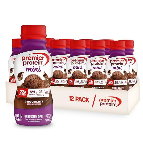 PREMIER PROTEIN SHAKE MINIS, CHOCOLATE, 22G PROTEIN, 120...