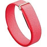 Google Fitbit Air - Screenless Activity Tracker, Berry | Fitness, heart rate, &amp; sleep tracking, personalized AI-powered coaching, up to 7 days&rsquo; battery life, works with iOS &amp; Android