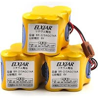 Batería De A98L-0031-0026 Para Sistema FANUC CNC, 3V, 1750mAh, Control Fanuc, A02B-0309-K102
