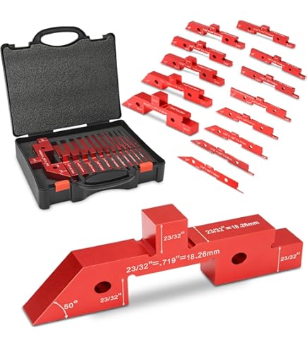 Blocs De Calibrage De Précision 2-4-6 Pouces - 23 Trous, Précision .0002, Pour Machiniste - Neuf Avec Garantie