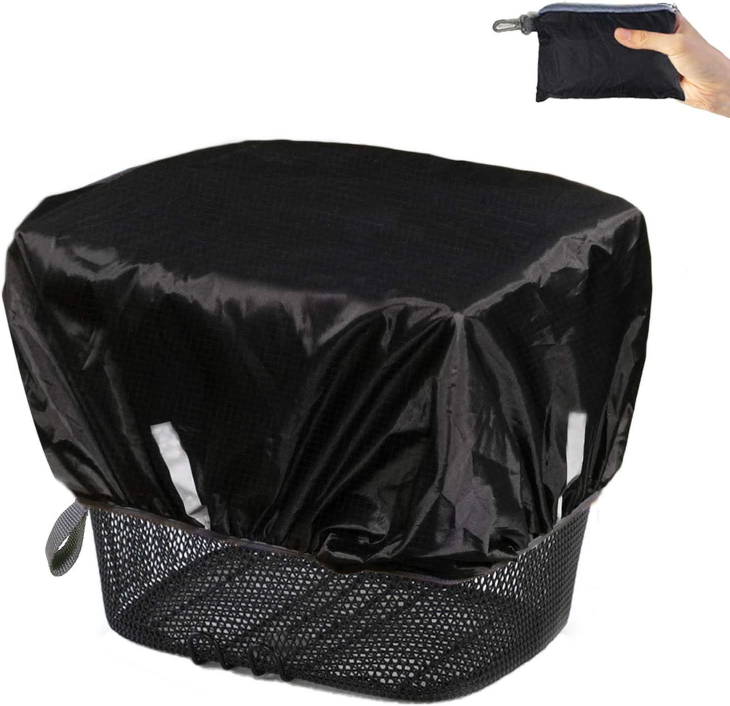 Frelaxy Rain cover for bicycle basket, waterproof basket cover, bicycle