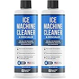 2-Pack Ice Machine Cleaner and Descaler 16 fl oz, Nickel Safe Descaler | Ice Maker Cleaner Compatible with All Major Brands (