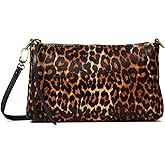 HOBO Darcy Leather Convertible 3-in-1 Crossbody Bag with Removable & Adjustable Strap, Exterior Phone Slip Pocket